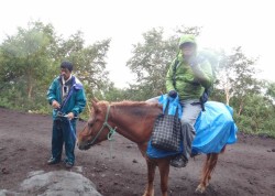 富士登山イベントの様子